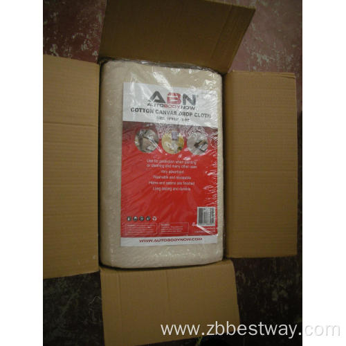 8 oz  12*15 cotton drop cloth